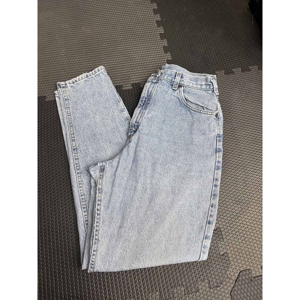 RIDERS Women's Size 16 Light Wash Blue Denim Jeans Regular Fit High Rise Vintage